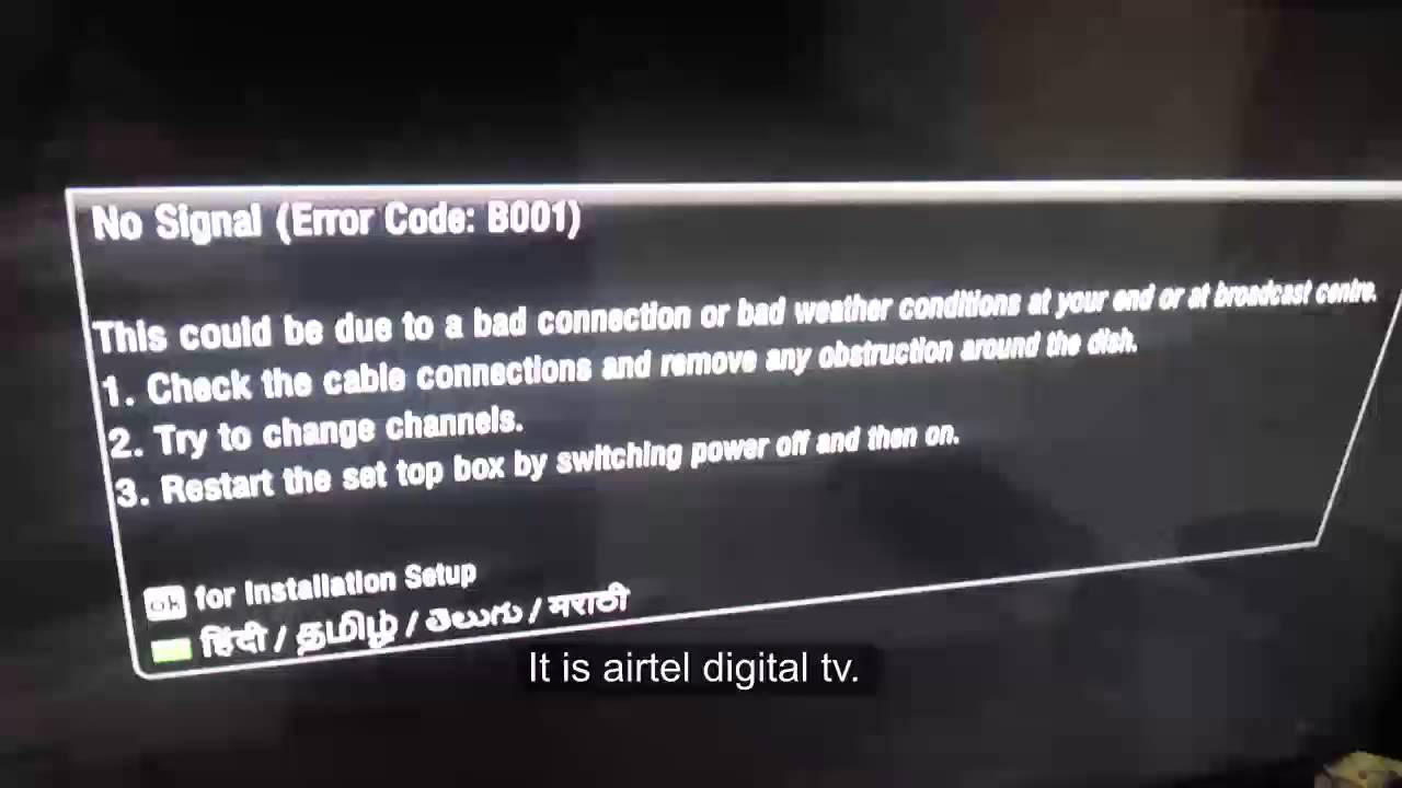 Getting Tata Sky No Signal Error? Try These 4 Fixes