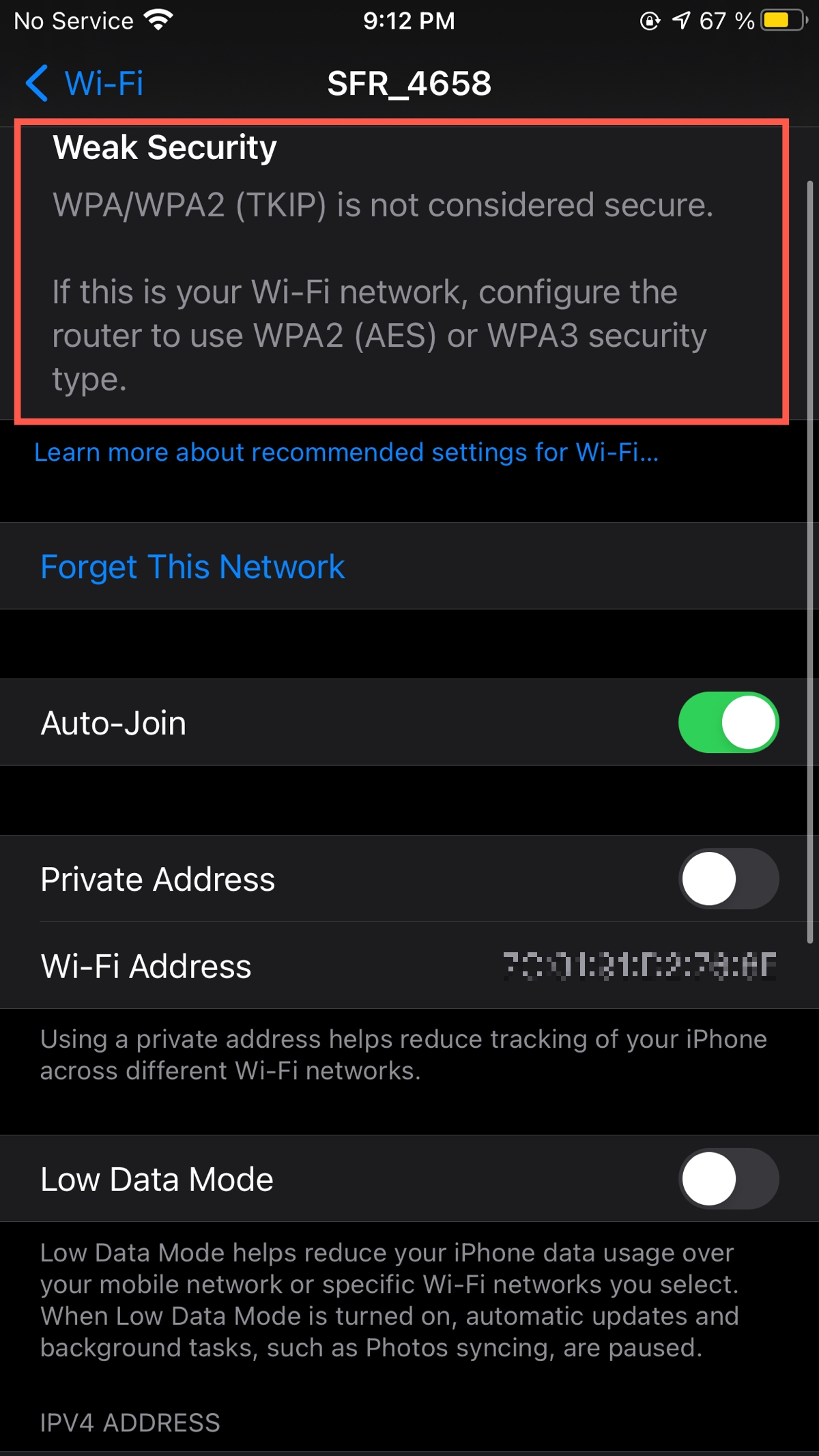 How To Fix Sky Router Weak Security Message On Your Device