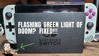 Nintendo Switch Blinking Green Light: Fix The Docking Issue Here