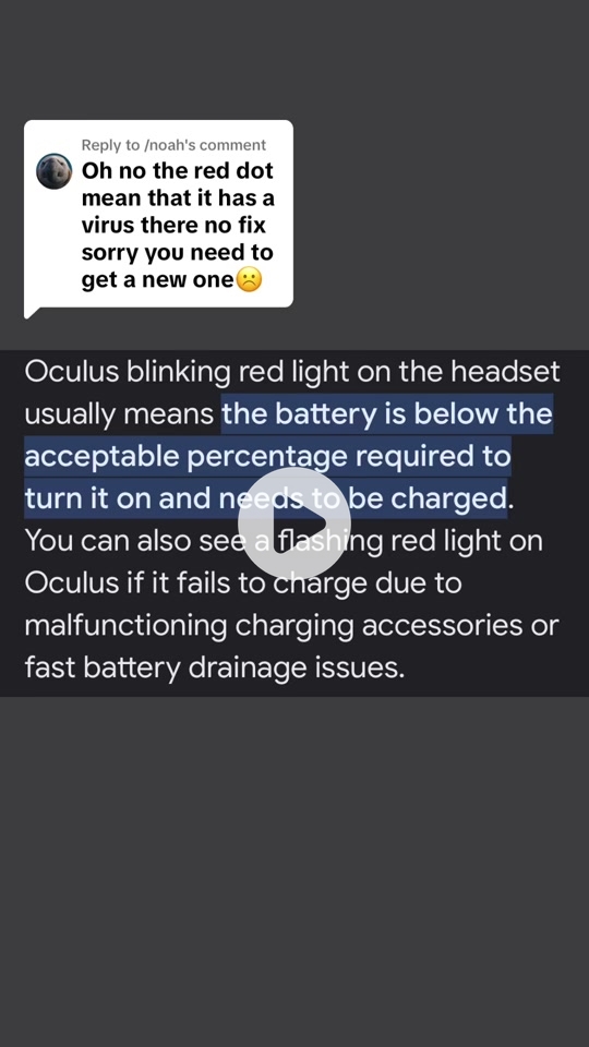 Oculus Light Flashing Red When Charging – Quick Fixes
