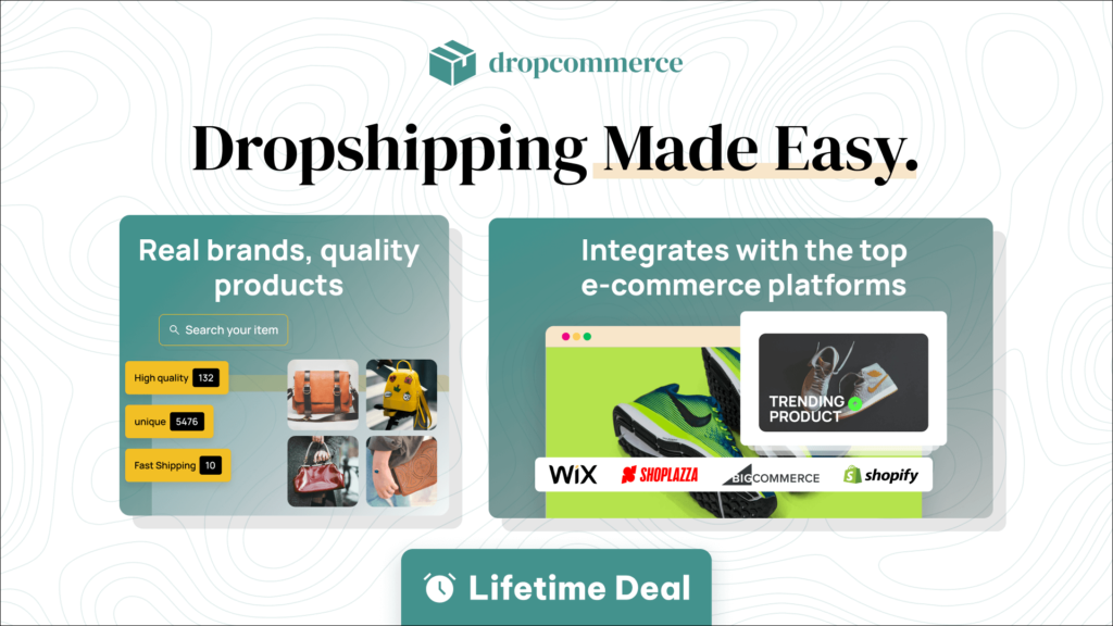 Dropcommerce Lifetime Deal