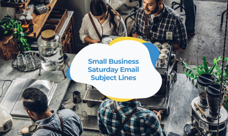 Small Business Saturday Email Subject Line