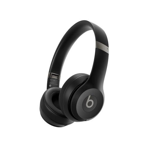 Beats Solo 4 - Wireless Bluetooth On-Ear Headphones, Apple & Android Compatible, Up to 50 Hours of Battery Life - Cloud Pink