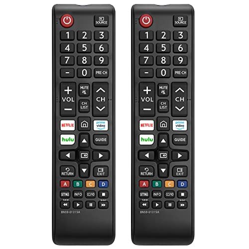 【Pack of 2】 New Universal Remote for All Samsung Tv Remote, Replacement Compatible for All Samsung Smart Tv, Led, Lcd, Hdtv, 3D, Series Tv