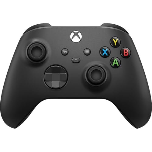 Xbox Core Wireless Gaming Controller + Usb-C® Cable – Carbon Black Series X|S, One, Windows Pc, Android, And Ios