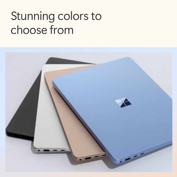 Microsoft Surface Laptop (2024), Windows 11 Copilot+ PC, 13.8" Touchscreen Display, Snapdragon X Elite (12 core), 16GB RAM, 512GB SSD Storage, Platinum