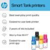 HP Smart -Tank 7301 Wireless All-in-One Cartridge-free Ink Printer, up to 2 years of ink included, mobile print, scan, copy, automatic document feeder (28B70A), Gray