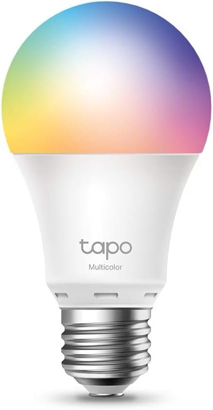 Tapo TP-Link Smart Light Bulbs, 1100 Lumens High Brightness(75W Equivalent), Matter-Certified, 16M Colors RGBW LED Bulb, Dimmable, CRI>90, Voice Control w/Siri, Alexa & Google Home, A19 E26 L535E