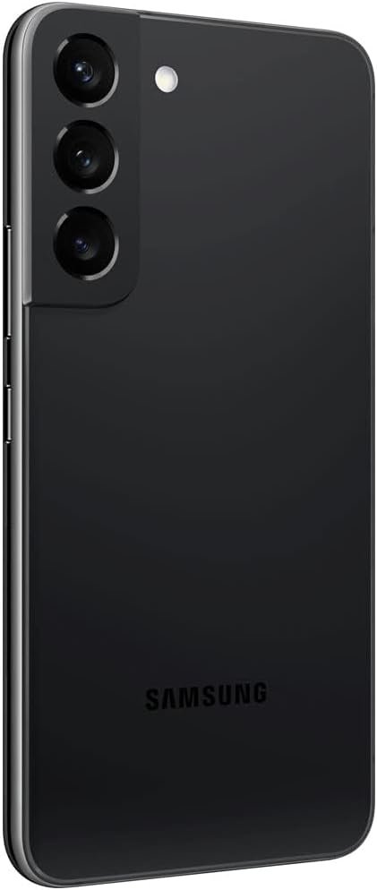 Samsung Galaxy S22 Smartphone, Factory Unlocked Android Cell Phone, 128GB, 8K Camera & Video, Brightest Display, Long Battery Life, Fast 4nm Processor, US Version, Phantom Black (Renewed)