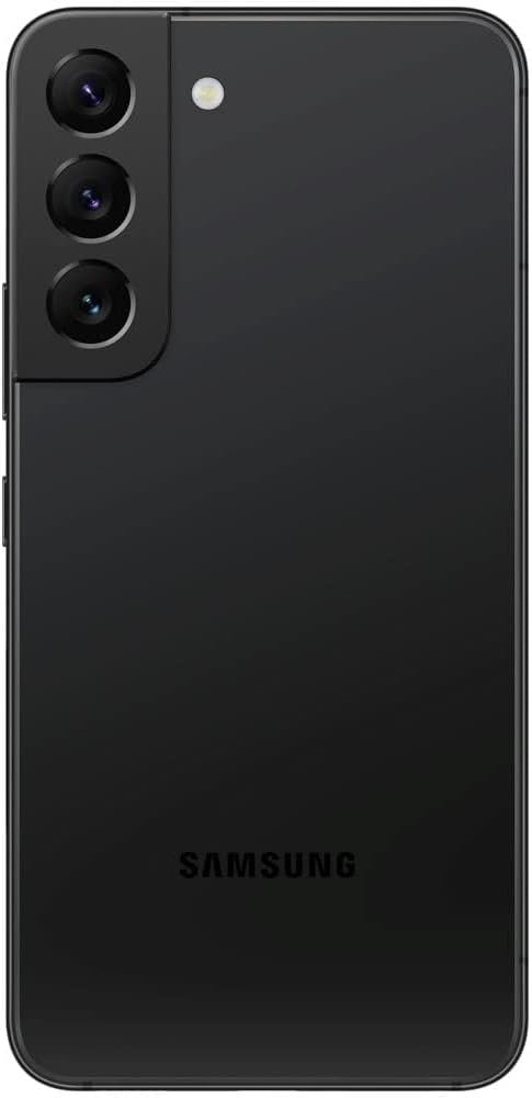 Samsung Galaxy S22 Smartphone, Factory Unlocked Android Cell Phone, 128GB, 8K Camera & Video, Brightest Display, Long Battery Life, Fast 4nm Processor, US Version, Phantom Black (Renewed)