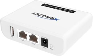 Wireless Print Server, Share a Printer to Multiple Computer with 1 Port USB2.0 Wide Compatibility Convert Printer to Wirelesss Support Ethernet WiFi Connect Network LK100W