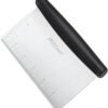ALLTOP Bench Scraper & Chopper for Kitchen - Ideal Baking Essential Utensil,Stainless Steel Pastry/Dough/Food Cutter Tool for Cake Pizza Bread,Grilling,Cooking - 1 Pack