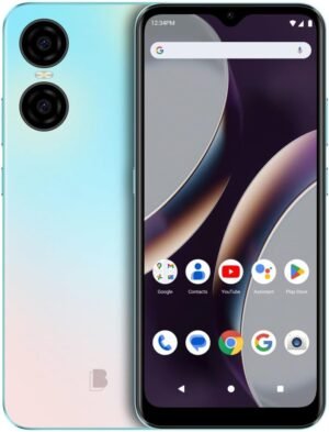 BLU G63 | 2023 | 3-Day Battery | Unlocked | 6.8” HD+ Infinity Display | 128/4GB | Dual 13MP Camera | US Version | US Warranty | (Pearl)