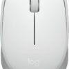 Logitech M170 Wireless Mouse for PC, Mac, Laptop, 2.4 GHz with USB Mini Receiver, Optical Tracking, 12-Months Battery Life, Ambidextrous - Off White