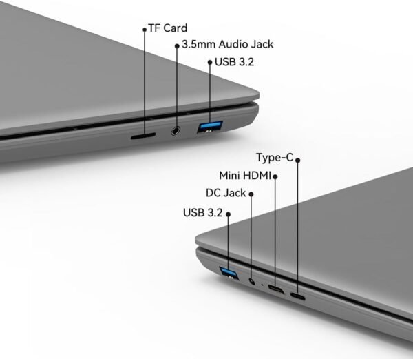 Windows 11 Slim Student Laptop: 15.6" Full HD | 512GB SSD | 12GB DDR4 RAM | Intel Jasper Lake N5095 | Numeric Keypad | Wi-Fi 6 | AMD Radeon Graphics | Business and Fun (2024)