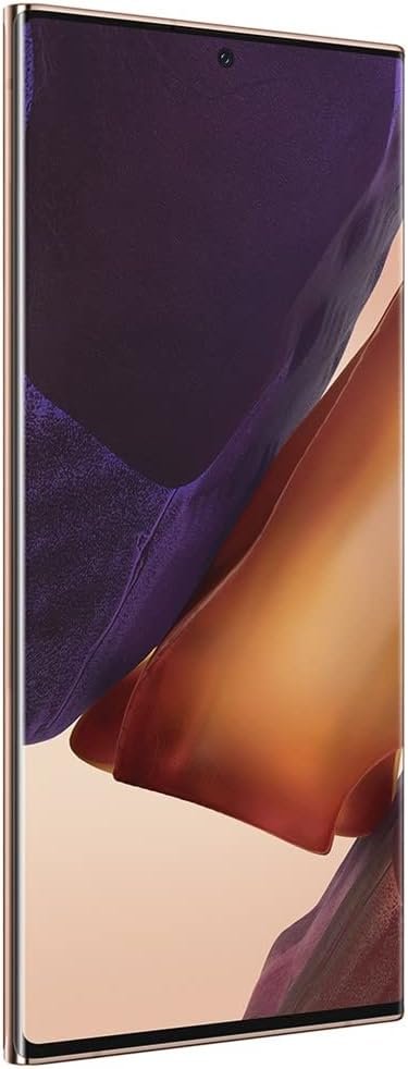Samsung Electronics Galaxy Note 20 Ultra 5G Factory Unlocked Android Cell Phone | US Version | 128GB of Storage | Mobile Gaming Smartphone | Mystic Bronze, SM-N986UZNAXAA (Renewed)