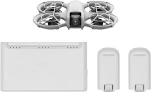 DJI Neo Three-Battery Combo, Mini Drone with 4K UHD Camera for Adults, 135g Self Flying Drone that Follows You, Palm Takeoff, Subject Tracking, QuickShots, Stabilized Video (Controller-Free)