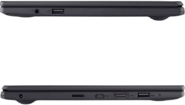ASUS Vivobook Go 11.6” HD Slim Laptop, Intel Dual Core N4500, Intel Graphics, 4GB, 128GB, Windows 11 Home, SonicMaster, ErgoSense, Black, L210KA-ES04