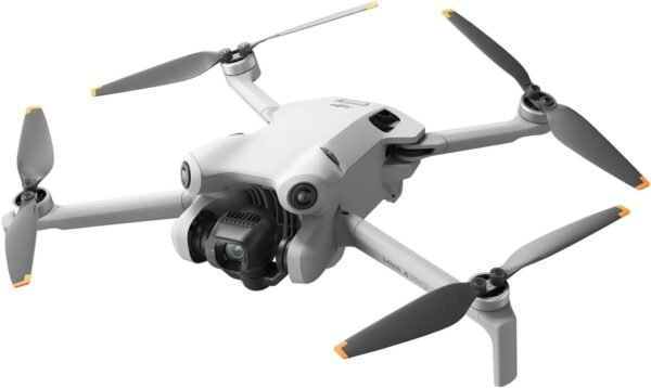 DJI Mini 4 Pro Folding Drone with RC 2 Remote (With Screen) Fly More Combo Plus, 4K HDR Video Camera for Adults, Under 249g,Omnidirectional Sensing, 3 Plus Batteries Bundle with Deco Gear Accessories