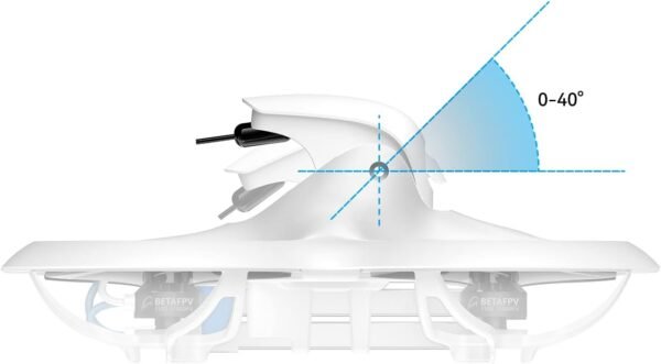 BETAFPV Betaflight ELRS Cetus X 2S Brushelss Drone with C04 FPV Camera VTX Module F4 2S 15A Flight Controller 1103 11000KV Motor, Supported 2S Power for Beginners to Fly Faster Further