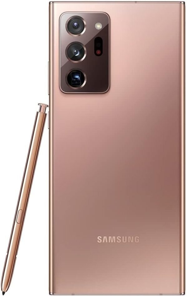 Samsung Electronics Galaxy Note 20 Ultra 5G Factory Unlocked Android Cell Phone | US Version | 128GB of Storage | Mobile Gaming Smartphone | Mystic Bronze, SM-N986UZNAXAA (Renewed)