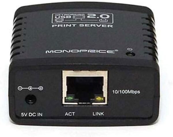 Monoprice Networking USB 2.0 Print Server (5342)