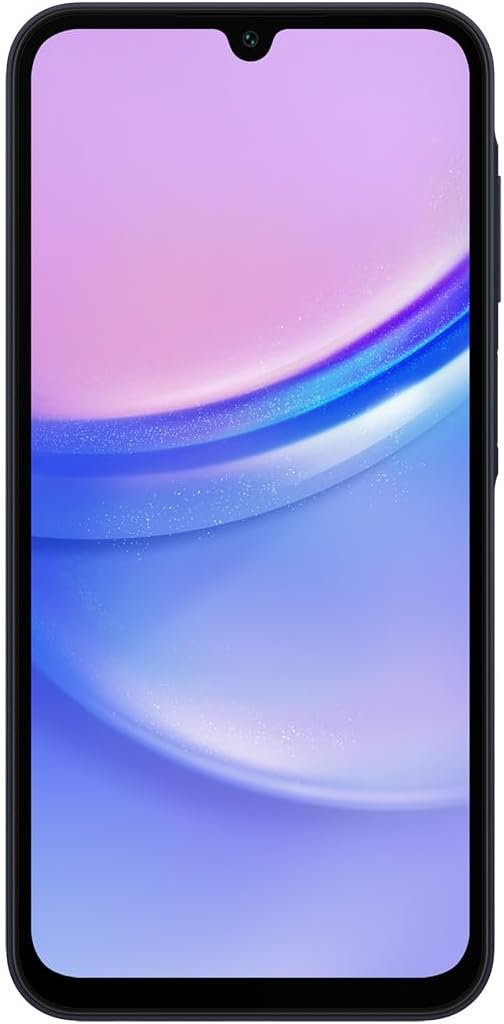 Samsung Galaxy A15 A155M 128GB Dual-SIM GSM Unlocked Android Smartphone (Latin America Version) - Blue Black