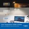 Tapo TP-Link Smart Light Bulbs, 1100 Lumens High Brightness(75W Equivalent), Matter-Certified, 16M Colors RGBW LED Bulb, Dimmable, CRI>90, Voice Control w/Siri, Alexa & Google Home, A19 E26 L535E