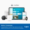 Tapo TP-Link Smart Light Bulbs, 1100 Lumens High Brightness(75W Equivalent), Matter-Certified, 16M Colors RGBW LED Bulb, Dimmable, CRI>90, Voice Control w/Siri, Alexa & Google Home, A19 E26 L535E