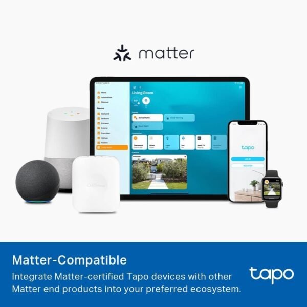Tapo TP-Link Smart Light Bulbs, 1100 Lumens High Brightness(75W Equivalent), Matter-Certified, 16M Colors RGBW LED Bulb, Dimmable, CRI>90, Voice Control w/Siri, Alexa & Google Home, A19 E26 L535E