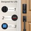 Philips Wi-Fi Smart Lock with Handle, Keyless Entry Keypad Door Lock with Handle, Front Door Deadbolt Set with WiFi Gateway, App Control, Fingerprint Unlock, PIN Code Unlock, Auto Locking
