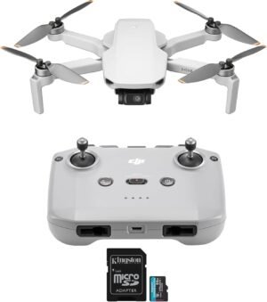 DJI Mini 4K Drone with 4K UHD Camera with 64GB MicroSDXC Memory Card Bundle
