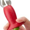 Chef'n Original Stem Gem Strawberry Huller, Red/Green -