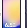 Samsung Galaxy A25 5G A256E 128GB Dual-SIM GSM Unlocked Android Smartphone (Latin Variant/US Compatible LTE) - Blue Black