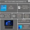 Lenovo V15 Gen 4 (15.6" FHD Anti-Glare, 13th Intel Core i5-13420H (Beat i7-1255U), 16GB RAM, 512GB SSD) for Business, Home, Military Grade, Ethernet, Webcam, IST Hub, Win 11 Pro w/AI Copilot, Black