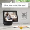 Blink Mini - Compact indoor plug-in smart security camera, 1080p HD video, night vision, motion detection, two-way audio, easy set up, Works with Alexa – 2 cameras (Black)