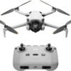 DJI Mini 4 Pro (DJI RC-N2), Drones with Camera for DJI Mini 4 Pro (DJI RC-N2), Drones with Camera for Adults 4K, Under 0.549 lbs/249 g, 34 Mins Flight Time, 20km Max Video Transmission Distance, Omnidirectional Vision Sensing, Mini Drone for Beginners