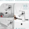 SXhyf Cleaning Brush - Hard Bristle Crevice Cleaning Brush, Multifunctional Gap Scrub Brush, Home Essentials, Bathroom Cleaner Tools for Household Use, Kitchen, Window, Faucets, Toilet, Grout, Car