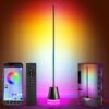 Keepsmile Smart RGB LED Corner Floor Lamp,172 LEDs Bright Standing Keepsmile Smart RGB LED Corner Floor Lamp,172 LEDs Bright Standing Lamps for Living Room with APP and Remote,Modern Floor Lamp with Music Sync and 16 Million Colors, Ambient Lighting for Bedroom