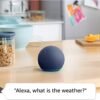 Amazon Echo Dot (newest model), Vibrant sounding Alexa speaker, Great for bedrooms, dining rooms and offices, Deep Sea Blue