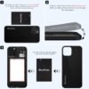 X3 2025 New Cheap 4G LTE GSM Unlocked Android Phones 6.0” Cell Phone 3000mAh Android Phone 8MP Smartphone 16GB Dual SIM Face Unlocked (Black)