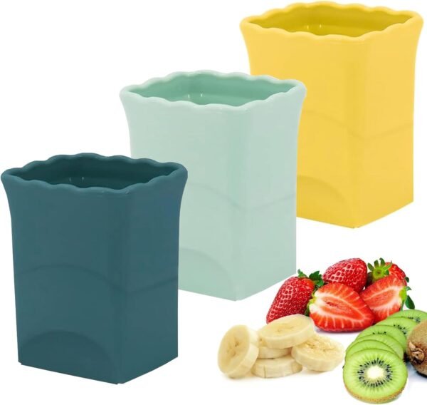 Strawberry Slicer Cup：Fruit Cup Slicer for Strawberry, Egg, Banana, Mushroom, Cucumber, Kiwi and Veggie Salad Speed Cutter the Kitchen Gadget Tool