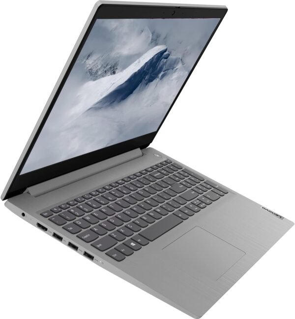 61HqppiuqzL._AC_SL1500_.jpg LENOVO IdeaPad 3i Laptop, 15.6" HD Touchscreen Display, Intel Core i3-1115G4 Processor, 12GB DDR4 RAM, 256GB PCIe SSD, Bluetooth, Webcam, Wi-Fi 6, HDMI, Windows 11 Home, Grey
