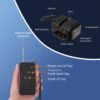 Airdrop Payload System for DJI Mini 4 Pro/Mini 3 Pro/Air 3/Mavic 3 Pro Transport Release Delivery Drop Airdrop Fishing with Bait Release for Wedding Scene Fishing Bait & Rescue Accessories