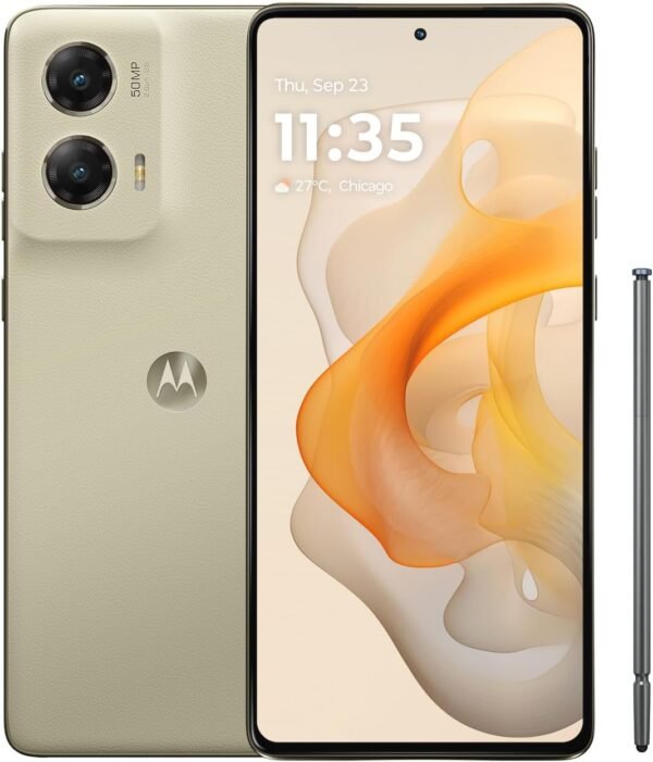 Moto G Stylus 5G | 2024 | Unlocked | Made Moto G Stylus 5G | 2024 | Unlocked | Made for US 8/256GB | 50MP Camera | Caramel Latte