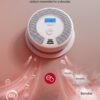 X-Sense Smart Smoke Detector Carbon Monoxide Detector Combo, Battery-Operated (Not AC Hardwired) Interconnected Combination Smoke Carbon Monoxide Detector, 5 Detectors with 1 Base Station, SC07-MR51