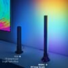 Govee RGBIC Light Bars, 15 Inches WiFi TV Backlight Suitable for 45-70 inch TVs, Smart Light Bars with Multiple Placement Options, Work with Alexa and Google Assistant, Black