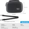 Skyreat Osmo Mobile 7P Case,PU Leather Portable Storage OM 7P Case Shoulder Bag for DJI OM 7 /7P Smartphone Gimbal Stabilizer Accessories