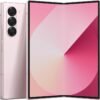 SAMSUNG Galaxy Z Fold 6 AI Cell Phone, 512GB Unlocked Android Smartphone, Circle to Search, Handsfree Live Interpreter, AI Photo Edits, Large Screen, 2024,US 1 Yr Manufacturer Warranty, Pink