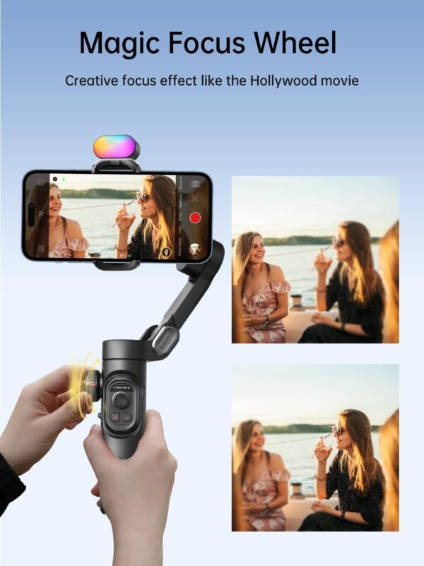 Gimbal Stabilizer Smartphone iPhone Video: iPhone Stabilizer Gimbal Smartphone Foldable 3-Axis Handheld Portable Android Gimbal TikTok YouTube Vlog Recording AOCHUAN Smart XE Series (Smart XE KIT)